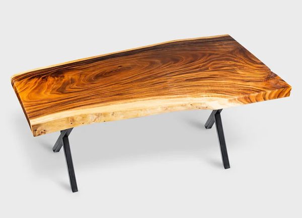 שולחן עץ מלא -דיונה